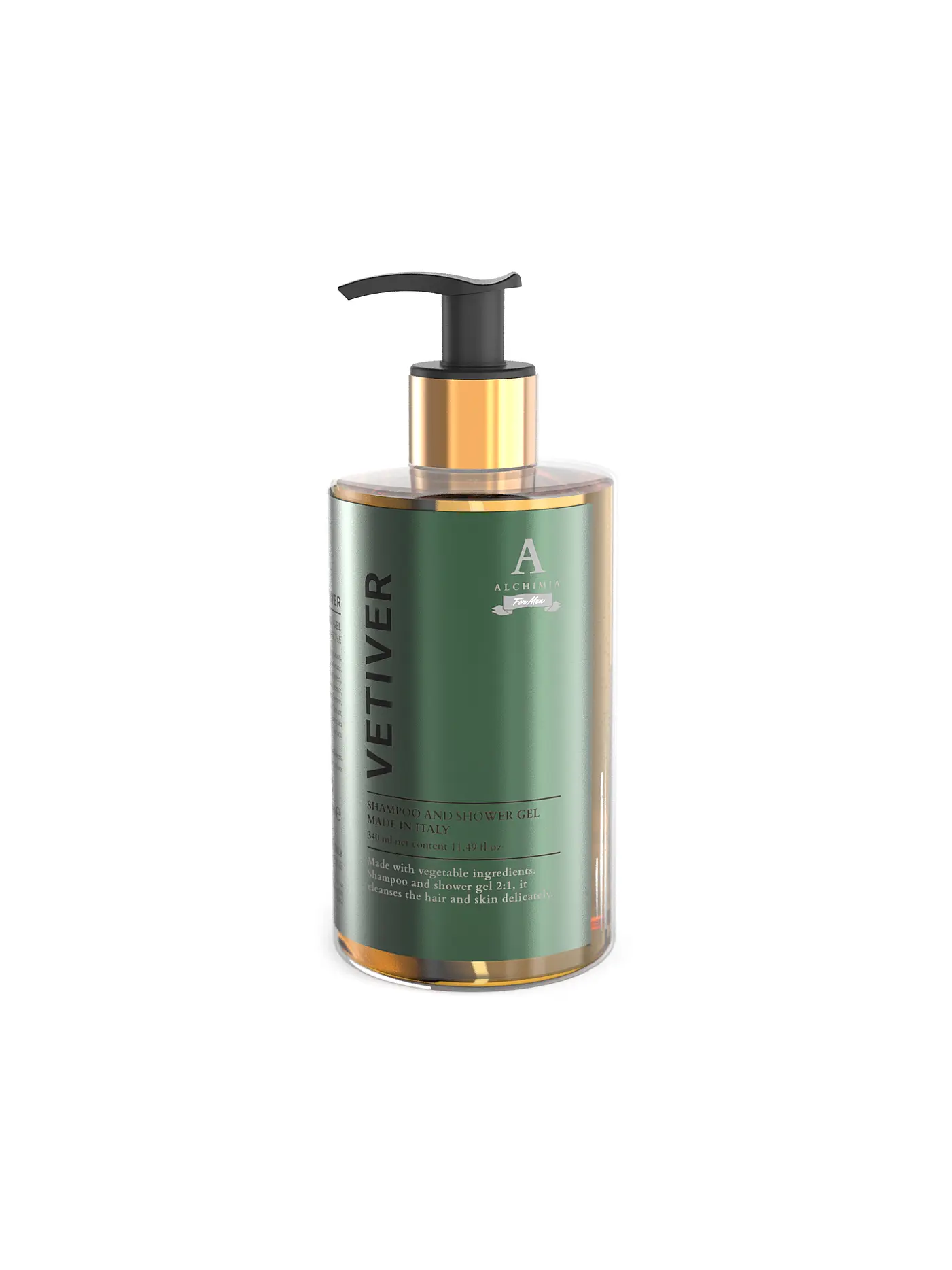 ALCHIMIA SOAP | Duschgel TOBACCO 350ml | grau